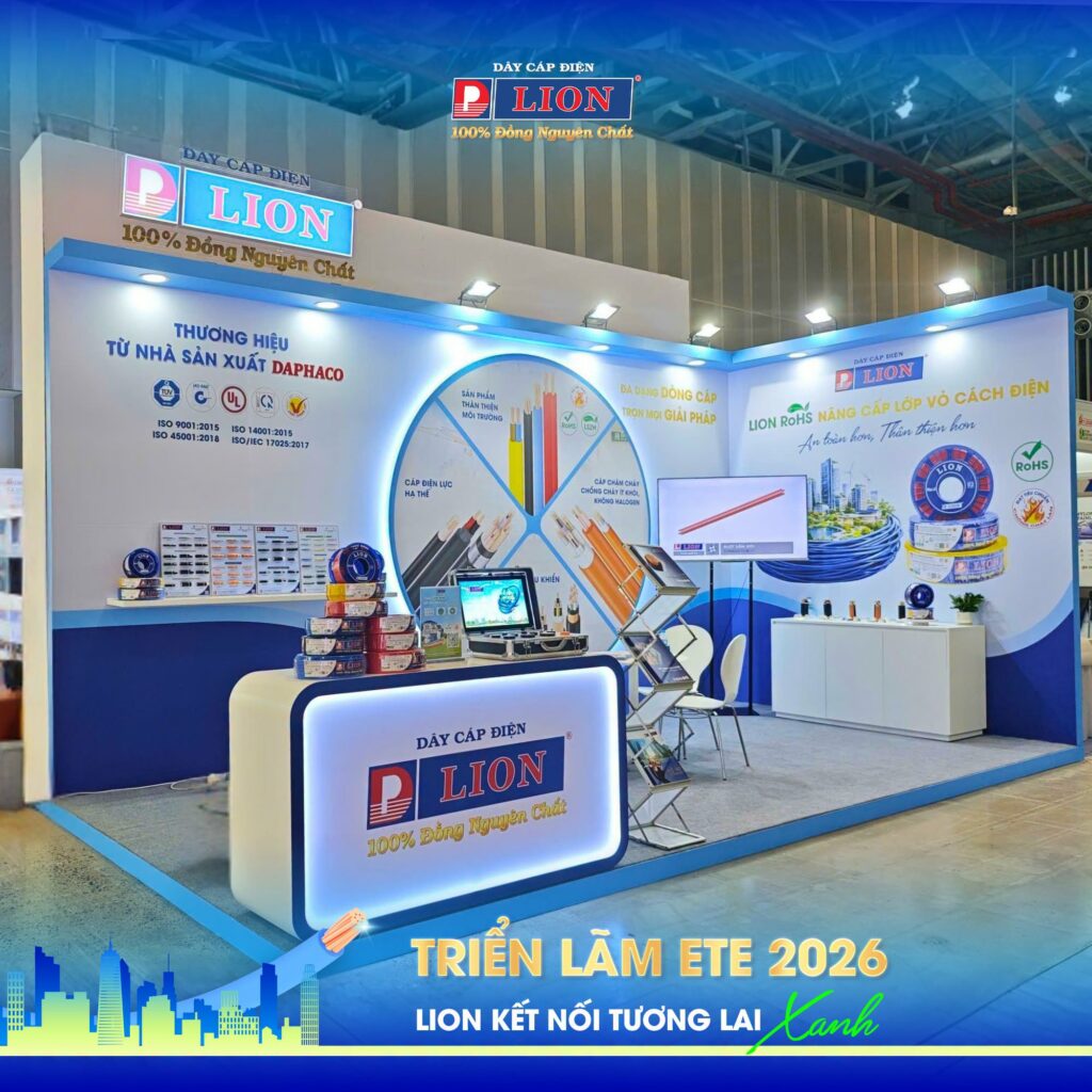 LION ELECTRIC CABLE LEAVES A MARK AT VIETNAM ETE 2026 EXHIBITION
